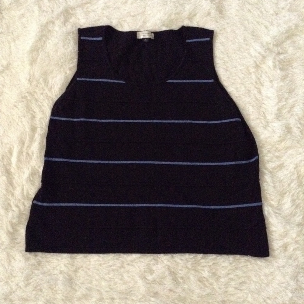 Tahari part silk tank top